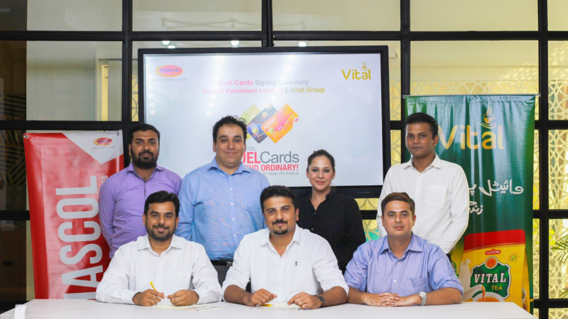 Fuel Cards Signing Ceremony between Hascol Petroleum Limited and Vital Group